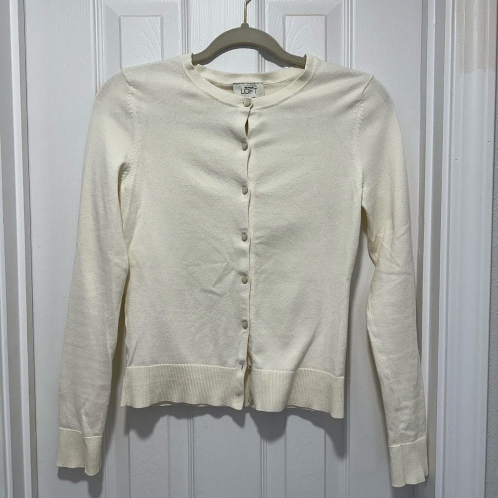 Ann Taylor Loft Supima Cotton Cardigan